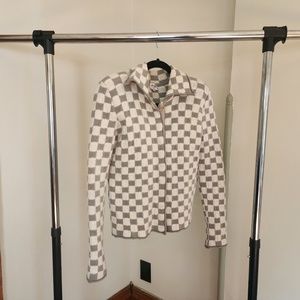 Vintage Armani Collezioni checkered jacket 80s-90s Size 8
